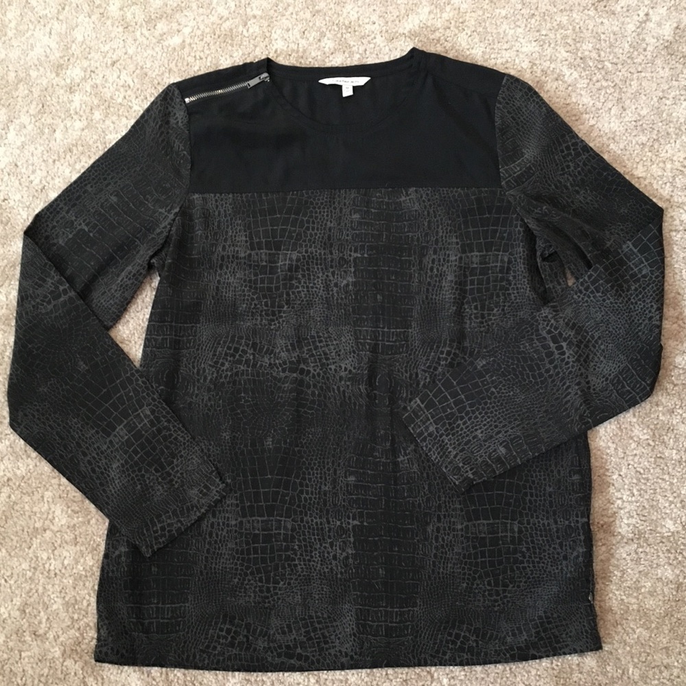 Calvin Klein Jeans Animal Print Blouse - M